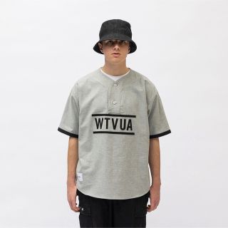 2枚セットwtaps league shirt グレー・ホワイト XL