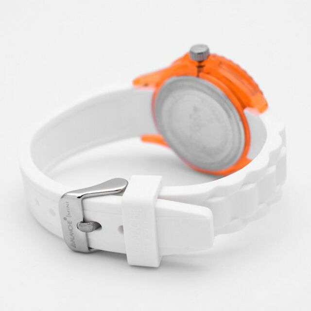 アバランチ 腕時計 レディース ブランド オレンジ ホワイト 白