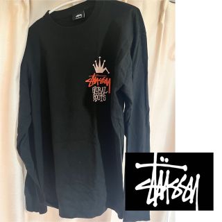 ステューシー(STUSSY)のstussy  ロングティシャツ　(Tシャツ/カットソー(七分/長袖))