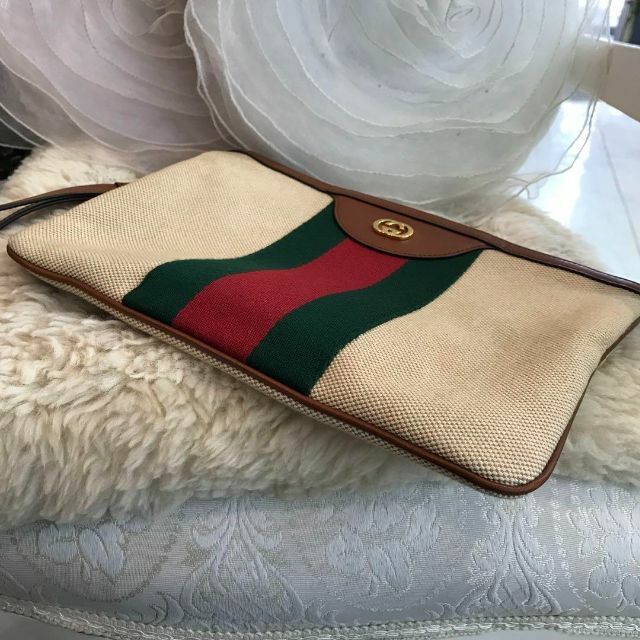 Gucci(グッチ)の★美品★GUCCI　シェリー　クラッチバッグ　インターロッキングG　576053 メンズのバッグ(セカンドバッグ/クラッチバッグ)の商品写真