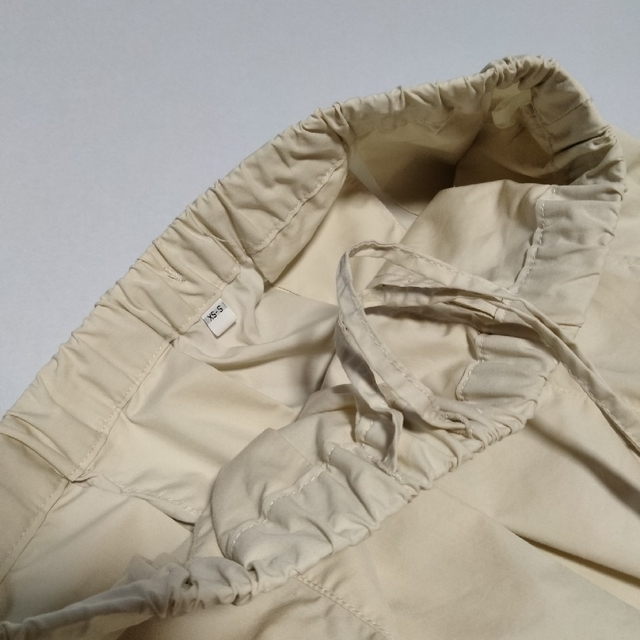 MUJI (無印良品)(ムジルシリョウヒン)の美品　無印良品　ストレッチ高密度織りタックスカート レディースのスカート(ロングスカート)の商品写真