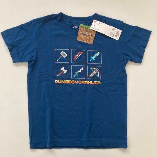 ユニクロ(UNIQLO)のマインクラフト キッズ 130 半袖 Tシャツ ユニクロ 夏服 子供 (Tシャツ/カットソー)