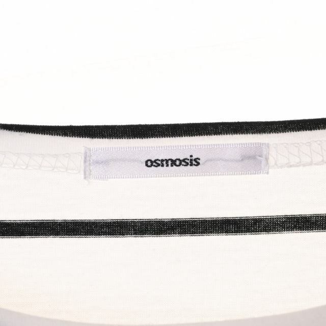 OSMOSIS(オズモーシス)のOSMOSIS PO混 変形 カットソー レディースのトップス(カットソー(半袖/袖なし))の商品写真