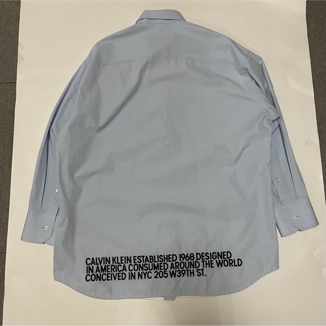 Calvin Klein(カルバンクライン)のCALVIN KLEIN 205W39NYC OVER SIZE SHIRT メンズのトップス(シャツ)の商品写真