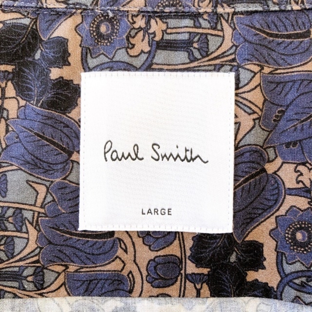 Paul Smith(ポールスミス)のポールスミス 長袖シャツ 花柄 パープル系 メンズのトップス(シャツ)の商品写真