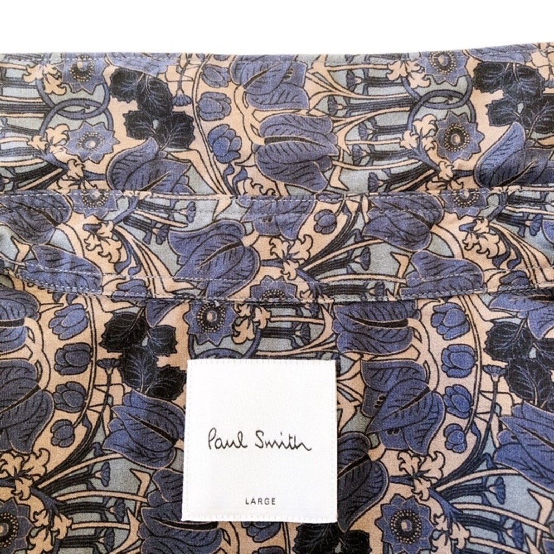 Paul Smith(ポールスミス)のポールスミス 長袖シャツ 花柄 パープル系 メンズのトップス(シャツ)の商品写真