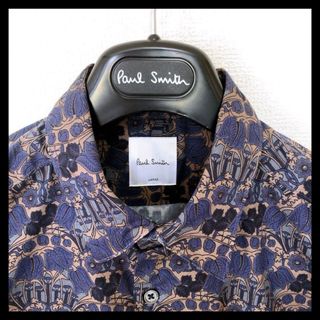 ポールスミス(Paul Smith)のポールスミス 長袖シャツ 花柄 パープル系(シャツ)