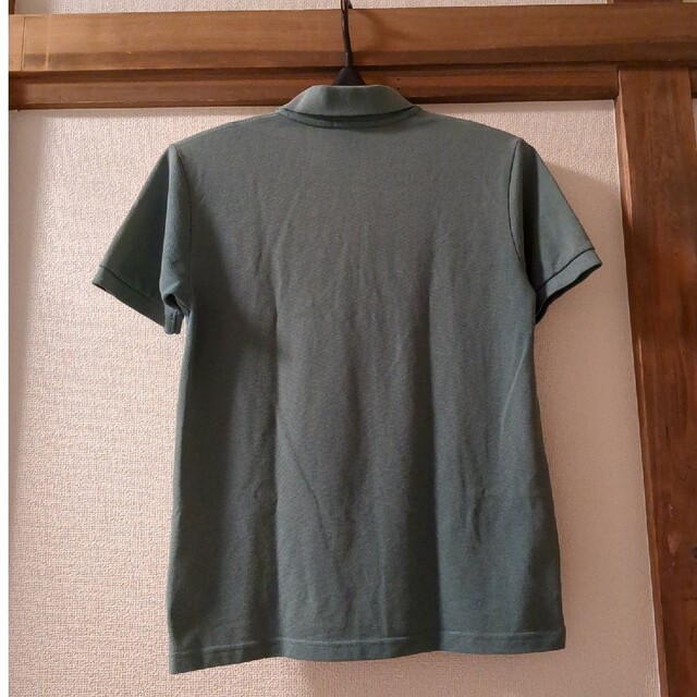 GU(ジーユー)のメンズGUポロシャツSサイズ　グリーン メンズのトップス(ポロシャツ)の商品写真