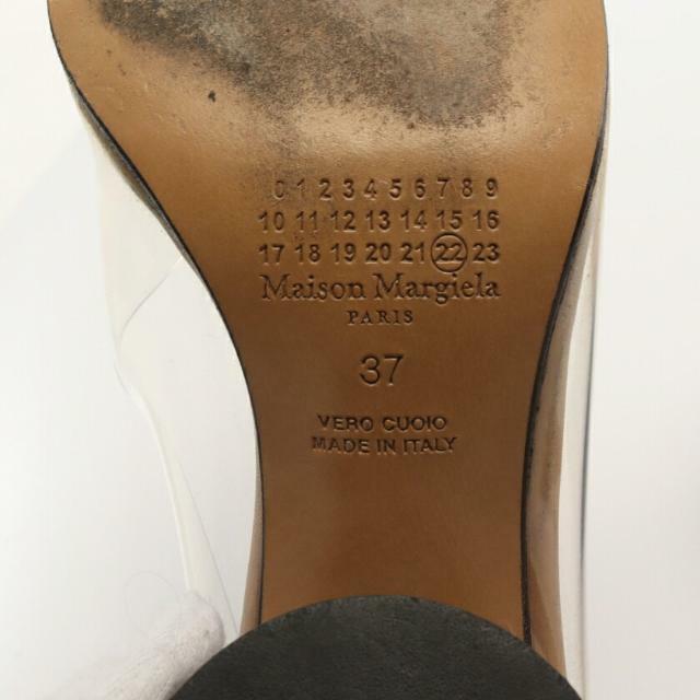 Maison Martin Margiela(マルタンマルジェラ)のTABI タビ パンプス ビニール クリア バックストラップ レディースの靴/シューズ(ハイヒール/パンプス)の商品写真