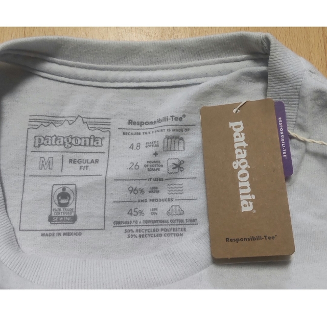 patagonia(パタゴニア)のMサイズ　Patagonia パタゴニア　ポケットTシャツ メンズのトップス(Tシャツ/カットソー(半袖/袖なし))の商品写真