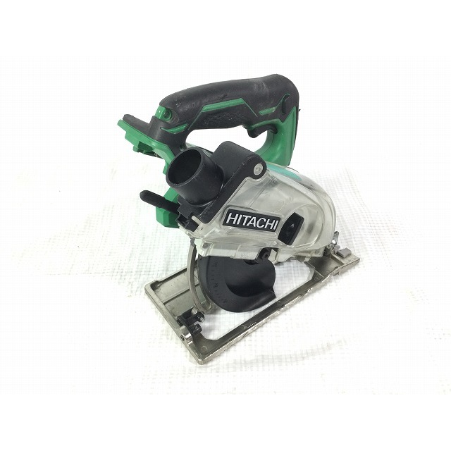 ☆中古品☆HITACHI 日立工機 14.4V 125mm 充電式集じん丸ノコ C14DYBL 集塵マルノコ 切断機 内装業 大工道具 72554