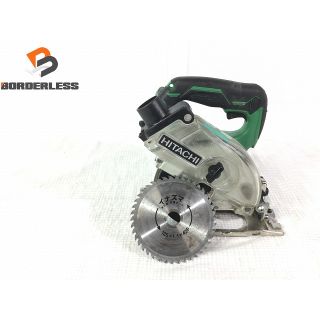 日立 - ☆中古品☆HITACHI 日立工機 14.4V 125mm 充電式集じん丸ノコ