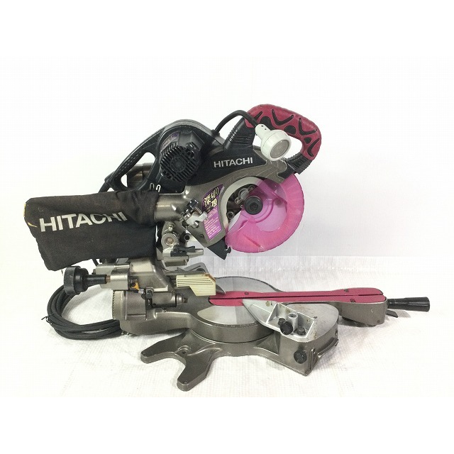 ☆中古品☆ HITACHI 日立工機 100V 190mm 卓上スライド丸のこ ☆中古品☆ HITACHI 日立工機 100V 190mm 卓上スライド丸のこ