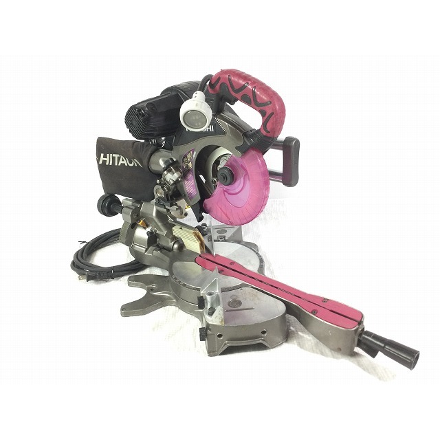 ☆中古品☆ HITACHI 日立工機 100V 190mm 卓上スライド丸のこ ☆中古品☆ HITACHI 日立工機 100V 190mm 卓上スライド丸のこ