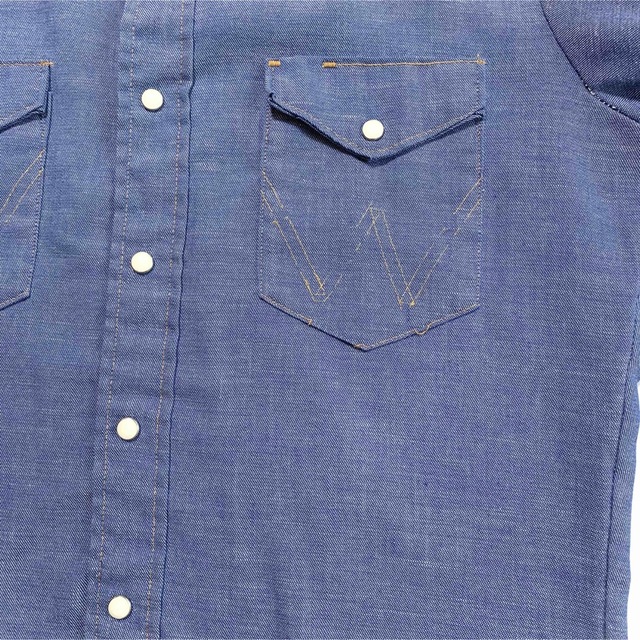 トップスビンテージ BLUE BELL シャンブレーシャツ ウエスタン 70s レア