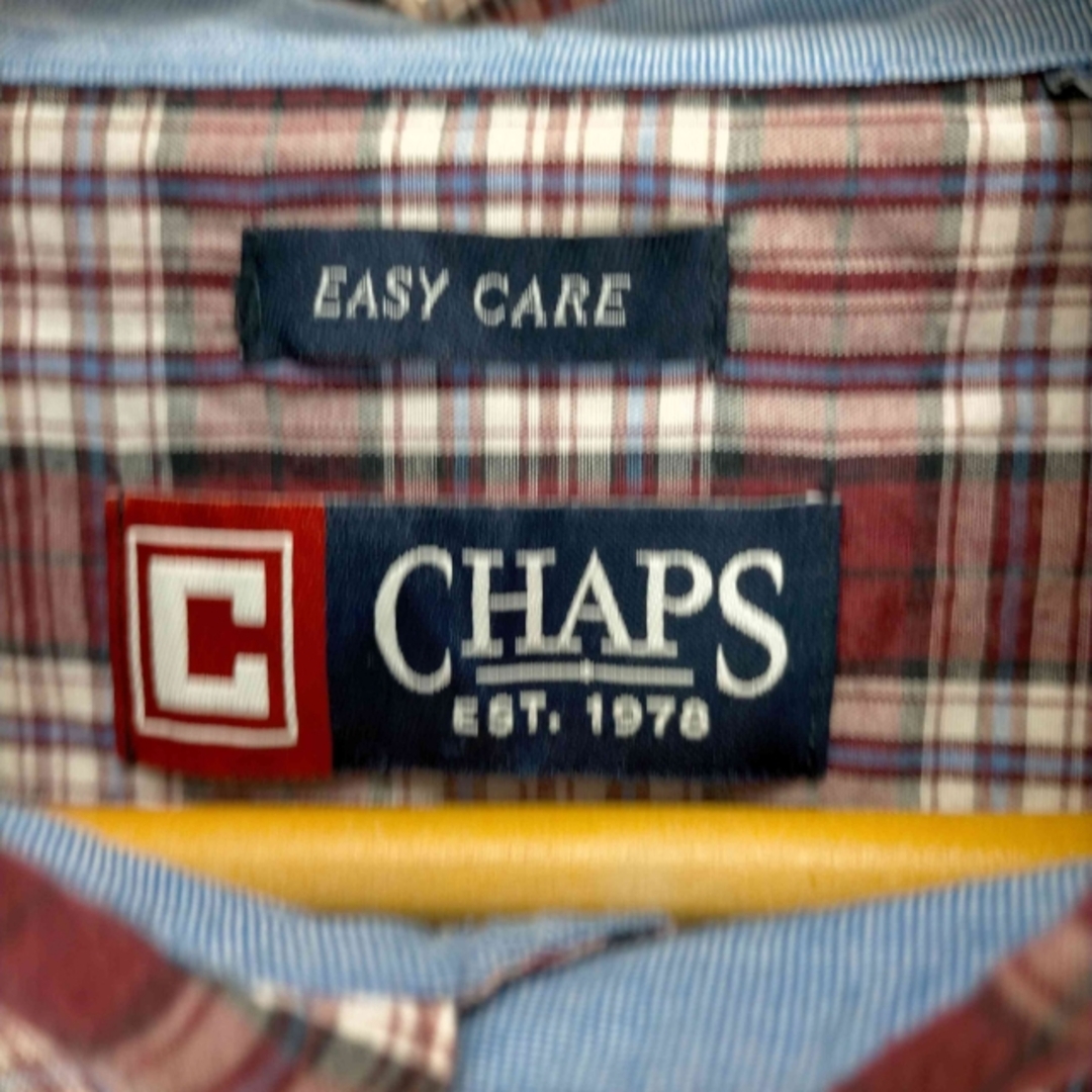 CHAPS(チャップス) 刺繍チェックシャツ メンズ トップス カジュアルシャツ 5