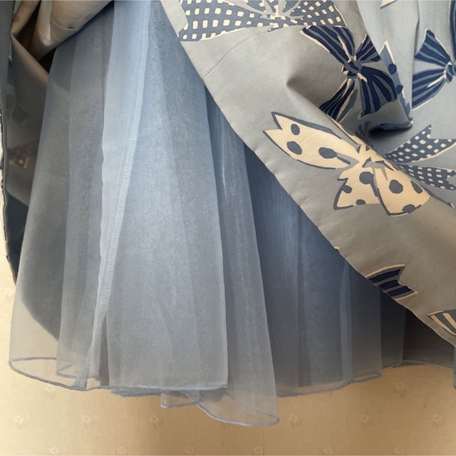 Jane Marple Ribbons go around bellドレス 水色 | www.hima.am