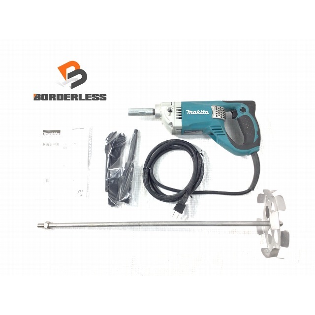 ☆比較的綺麗☆makita マキタ 100V カクハン機 UT1305 パドル付 かくはん機 撹拌機 ミキサー コンクリート 72465 工具