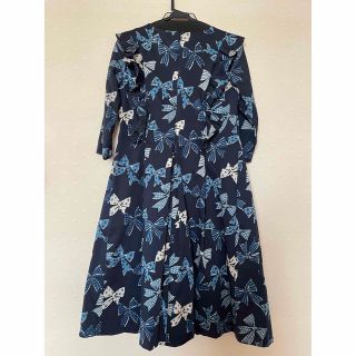 Jane Marple Ribbons go around bellドレス 水色 | angeloawards.com