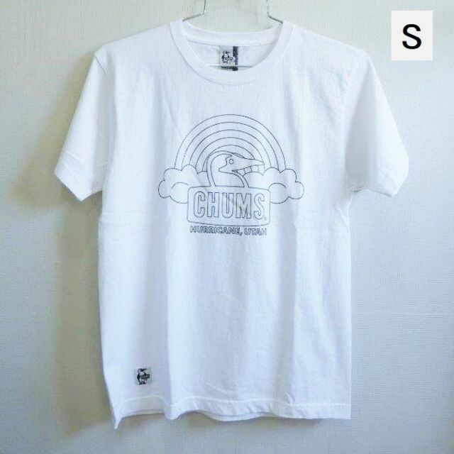 CHUMS(チャムス)のCHUMS Tシャツ S 未使用 布描きクレヨンTee C メンズのトップス(Tシャツ/カットソー(半袖/袖なし))の商品写真