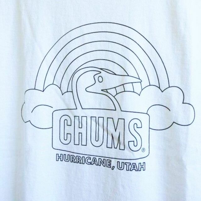 CHUMS(チャムス)のCHUMS Tシャツ S 未使用 布描きクレヨンTee C メンズのトップス(Tシャツ/カットソー(半袖/袖なし))の商品写真