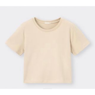 ジーユー(GU)のGU コットンミニT 30NATURAL XS(Tシャツ(半袖/袖なし))