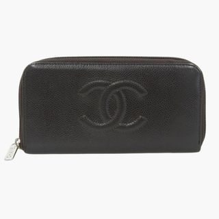 シャネル 長財布 財布(レディース)(ブラウン/茶色系)の通販 100点