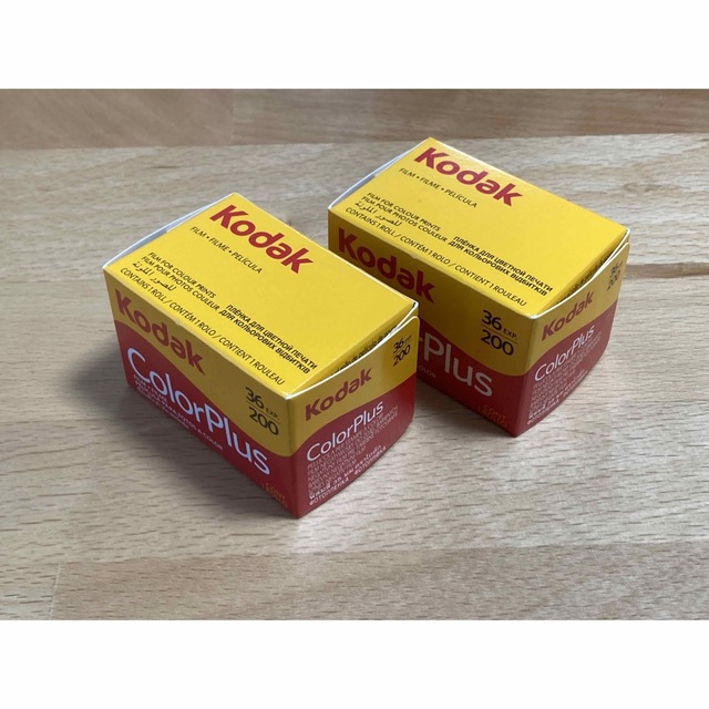 Kodak ColorPlus 200 2本セット(有効期限2025年4月)