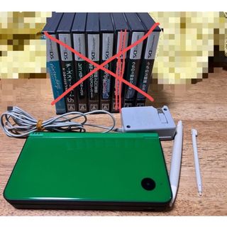 DSi LLグリーン本体(ココ様専用)(携帯用ゲーム機本体)