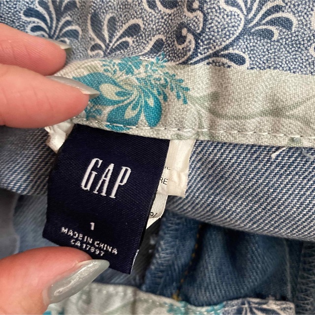 GAP(ギャップ)のGAP デニム　ミニスカート　レディース　夏　ミニ レディースのスカート(ミニスカート)の商品写真