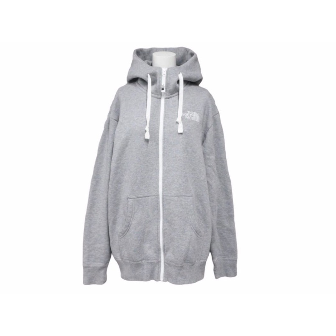 THE NORTH FACE ザノースフェイス Rearview Full Zip Hoodie リアビューフルジップフーディ NT62130 グレー 美品  41154