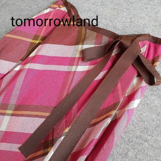 トゥモローランド ロングスカート/マキシスカート(チェック)の通販