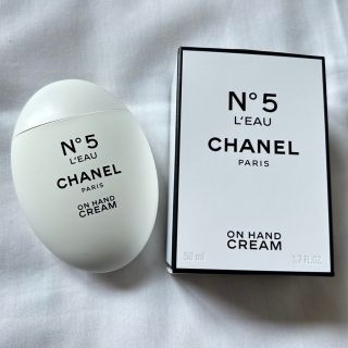 シャネル(CHANEL)のCHANEL ５°ローハンドクリーム 新品未使用 BOX付き(ハンドクリーム)