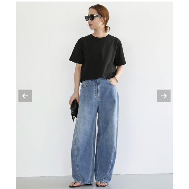 DEUXIEME CLASSE(ドゥーズィエムクラス)のCropped Tシャツ　☆ ドゥーズィエムクラス  レディースのトップス(Tシャツ(半袖/袖なし))の商品写真