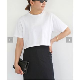 ドゥーズィエムクラス(DEUXIEME CLASSE)のCropped Tシャツ　☆ ドゥーズィエムクラス (Tシャツ(半袖/袖なし))