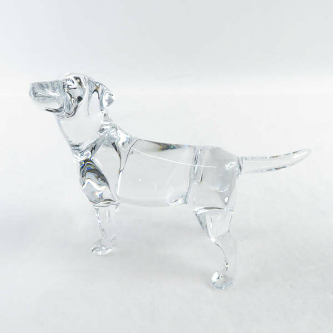 最大80%オフ! 美品 Baccarat バカラ ラブラドール フィギュリン 1点