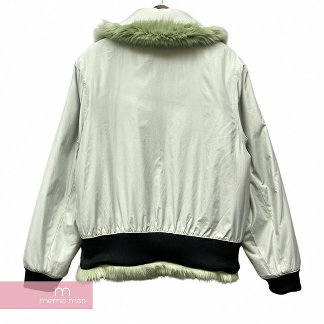 NIKE - AMBUSH×NIKE 2018AW Reversible Faux Fur Coat Jade Horizon