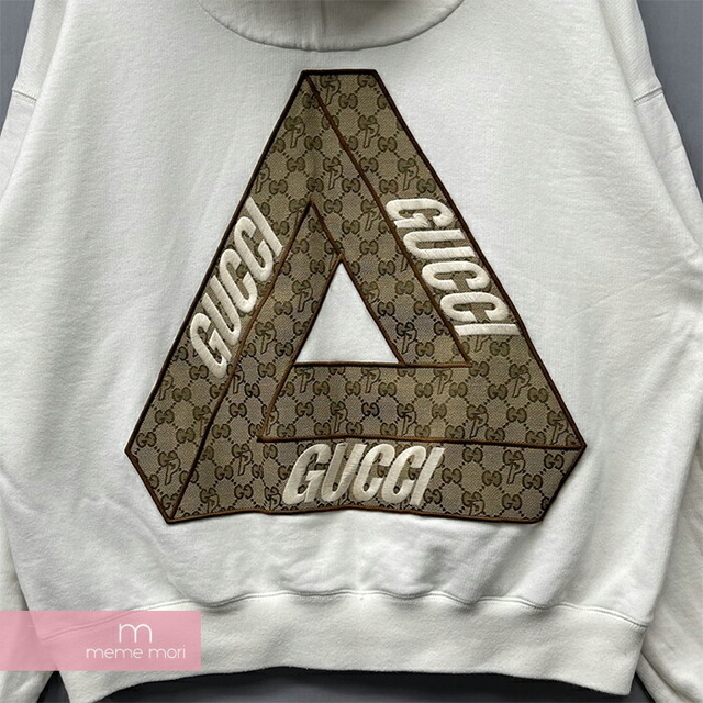 Buy Gucci 22AW×PALACE TRI-FERG GG PATCHED HOODIE Palace Triangle GG Patch  Hoodie Sweat Parker Pink 720348 XJE1A M Black from Japan - Buy authentic  Plus exclusive items from Japan