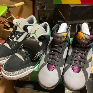 ジョーダン(Jordan Brand（NIKE）)のエアジョーダン3・7レトロセット新品タグ付き(スニーカー)