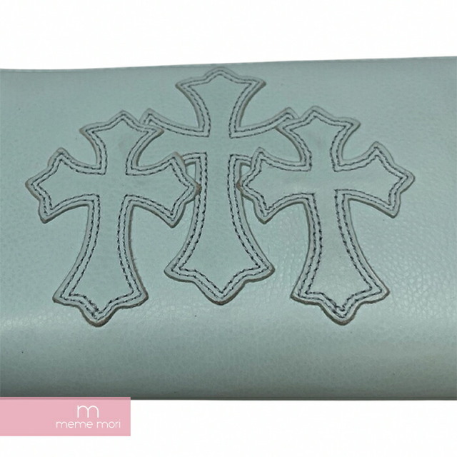 CHROME HEARTS REC F ZIP #2 WALLET CEMETERY CROSS クロムハーツ