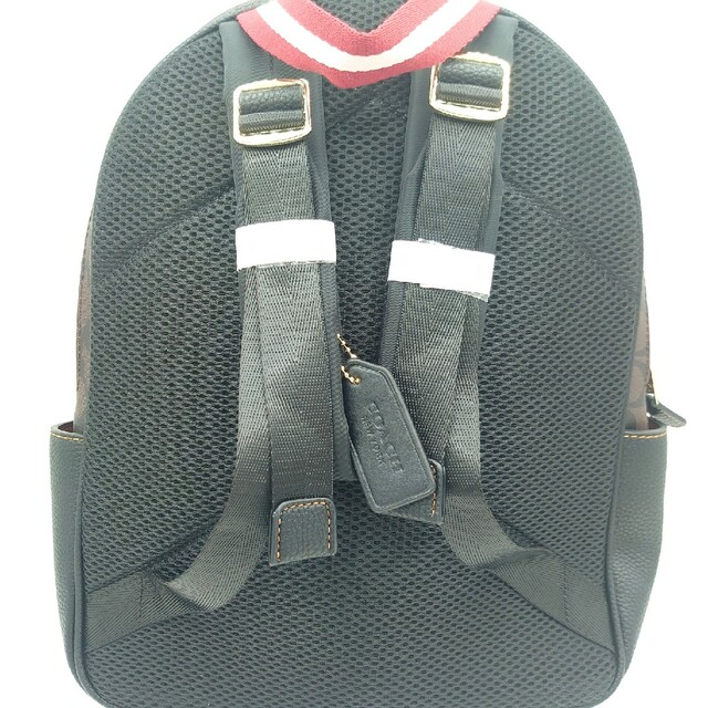COACH(コーチ)の【新品】COACH リュック バッグパック シグネチャー ブラウン レディースのバッグ(リュック/バックパック)の商品写真