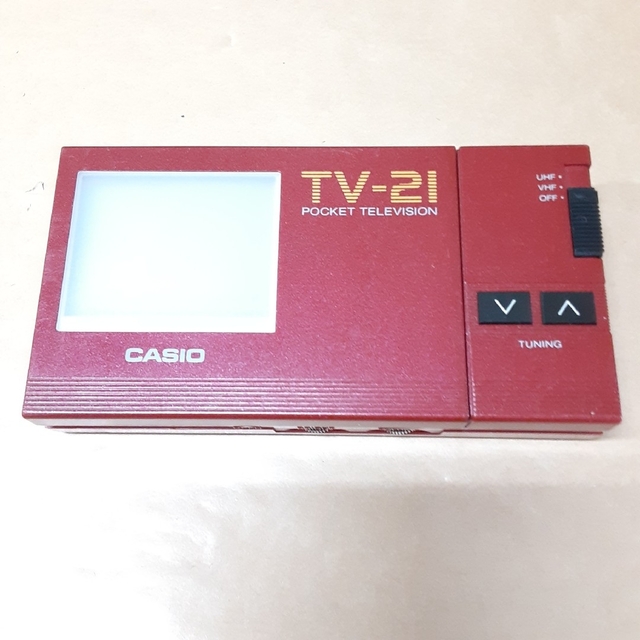 CASIO(カシオ)のレトロ　ポケットテレビ　TV-21 エンタメ/ホビーのコレクション(その他)の商品写真