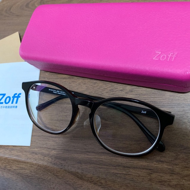 Zoff(ゾフ)のZoff👓メガネ✨度有り✨美品✨ レディースのファッション小物(サングラス/メガネ)の商品写真