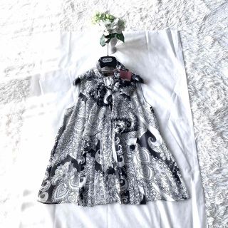 Max Mara - 新品‼️マックスマーラ アコーディオンプリーツ シルク100