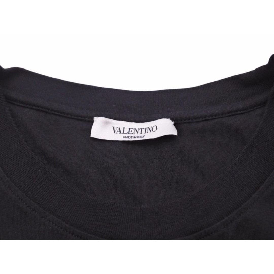 VALENTINO ヴァレンチノ 半袖Tシャツ UV3MG08C6K7 カットソー ブラック グリーン ホワイト サイズL 美品41161 6
