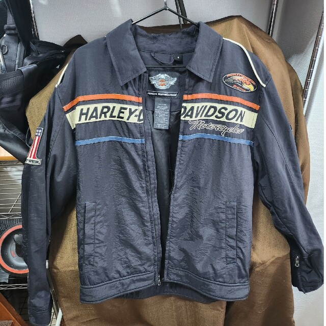 Harley Davidson(ハーレーダビッドソン)のハーレーダビッドソン ナイロンジャケット M メンズのジャケット/アウター(ライダースジャケット)の商品写真