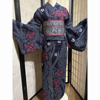 2点セット有松鳴海総絞り浴衣裄丈68,5身丈156浴衣美品逸品の通販 by