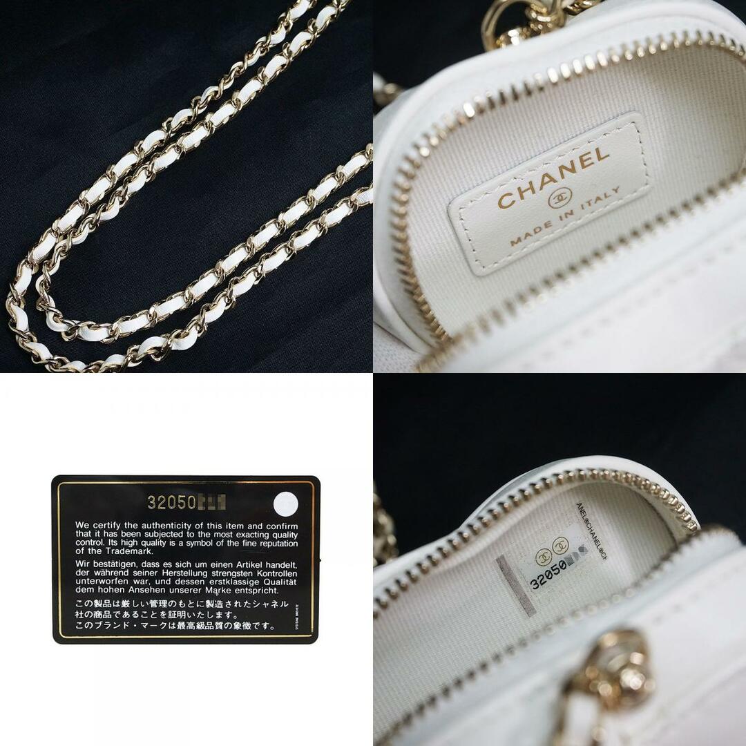 CHANEL　マトラッセ　ラム　チェーンコインケース