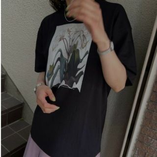 アメリヴィンテージ(Ameri VINTAGE)のAmeriVINTAGE 新作完売品 DROOP FLOWER BIG TEE(Tシャツ(半袖/袖なし))