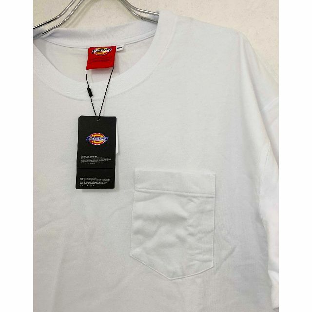 Dickies(ディッキーズ)の新品 2XL ★ Dickies ディッキーズ 半袖 ポケット Tシャツ 白 メンズのトップス(Tシャツ/カットソー(半袖/袖なし))の商品写真